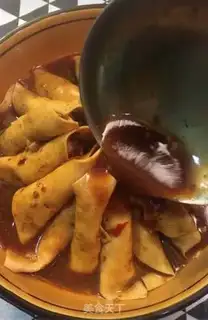 Make Spicy bean rolls step 12