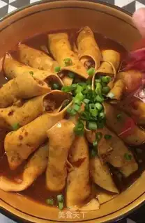 Make Spicy bean rolls step 13