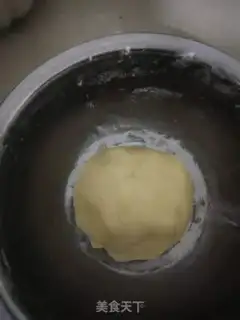 Make Sesame peaches step 3