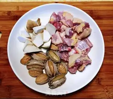 Make Abalone chicken step 1