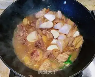 Make Abalone chicken step 3