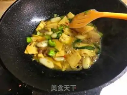 Make Scrambled mustard step 2