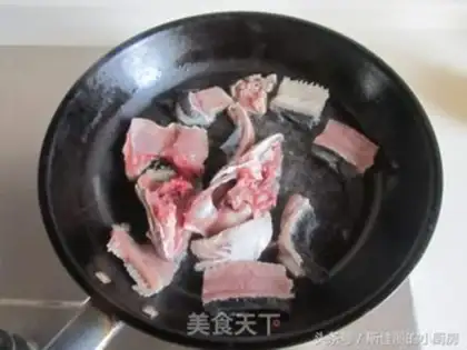 Make Fish spinach noodles step 2
