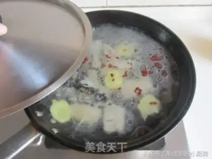 Make Fish spinach noodles step 5