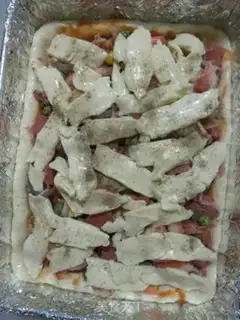 Make Seafood pizza step 13