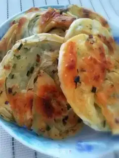 Make A dumpling onion cake step 9