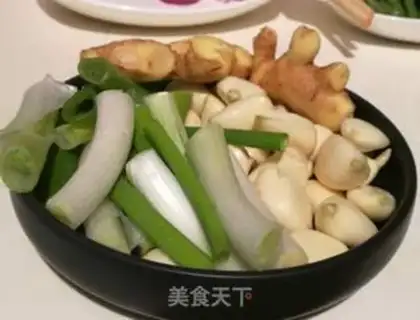 Make Tofu soup step 1
