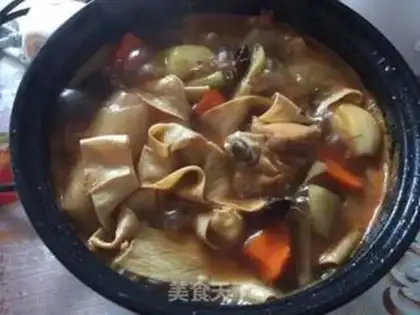 Make Xinjiang chicken step 12
