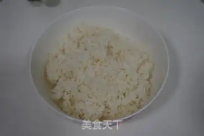 Make Soy shrimp fried rice step 3