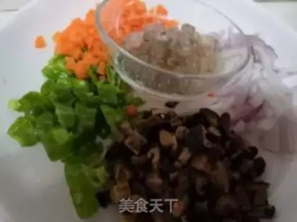 Make Shrimp rice step 0