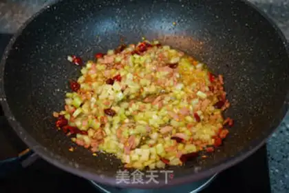 Make Soy shrimp fried rice step 11