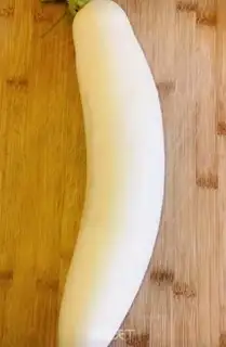 Make The radish step 0
