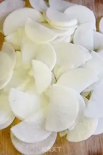 Make The radish step 1