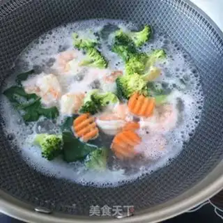 Make Shrimp broccoli step 7