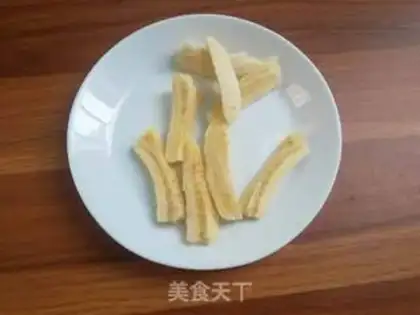 Make Banana candy step 1