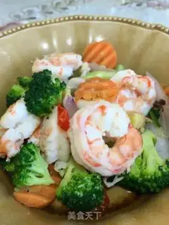 Make Shrimp broccoli step 18