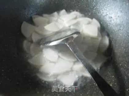 Make Snow-creamed radish step 2