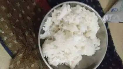Make Pepper onion egg fried rice step 0