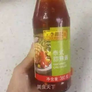 Make Sweet sauce and shrimp step 1
