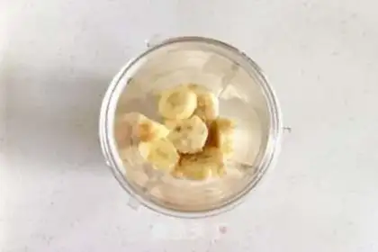 Make Butterbean banana Smue step 0