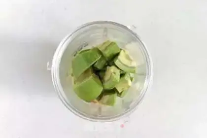 Make Butterbean banana Smue step 2
