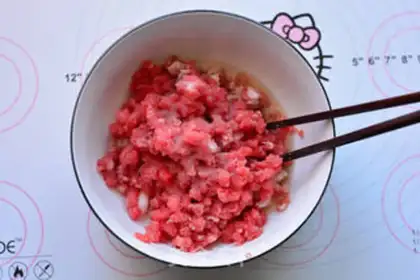 Make American beef burger step 7