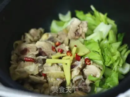 Make Celery fried chicken step 5