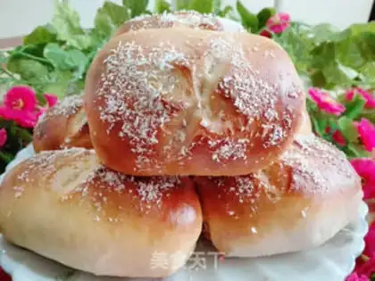 Make Peanut coconut rolls step 10