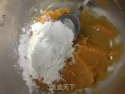 Make Cheese melon ball step 2