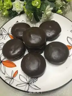Make Chocolate pie step 21