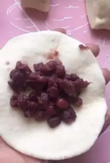 Make Red bean rolls step 9