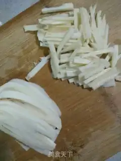 Make Fried silk step 1
