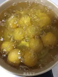 Make Cheese melon ball step 8
