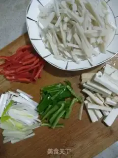 Make Fried silk step 4