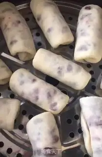 Make Red bean rolls step 13