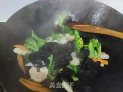 Make Shrimp is fried step 7