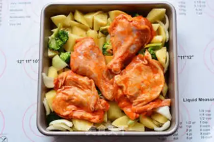 Make Orléans roasted chicken legs step 4