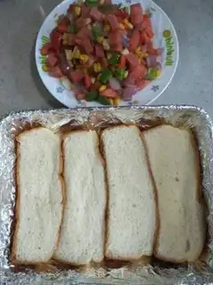 Make Bread pizza step 5