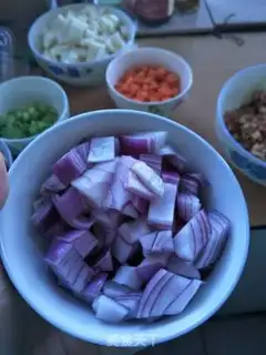 Make Vegetable taro step 3