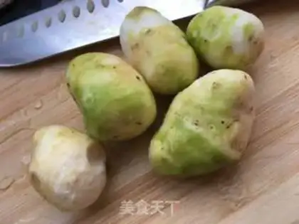 Make Potato rice congee step 2