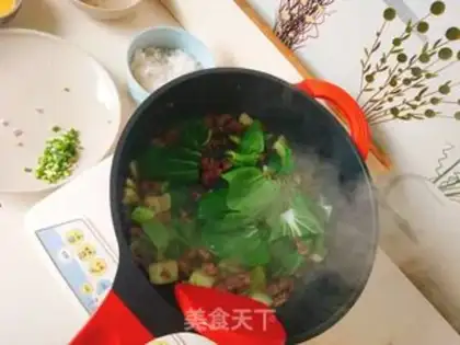 Make Beef eggs and tacos step 8