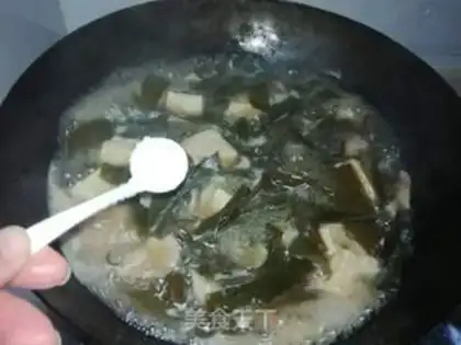 Make Sea belt tofu step 10