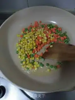 Make Cheese rice step 2
