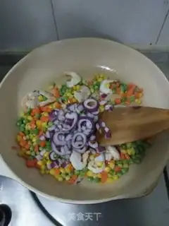 Make Cheese rice step 4