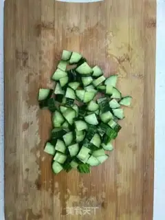Make Shrimp cucumber step 1
