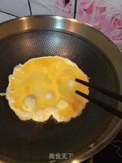 Make The broccoli mixes the eggs step 5