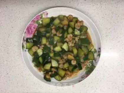 Make Shrimp cucumber step 7