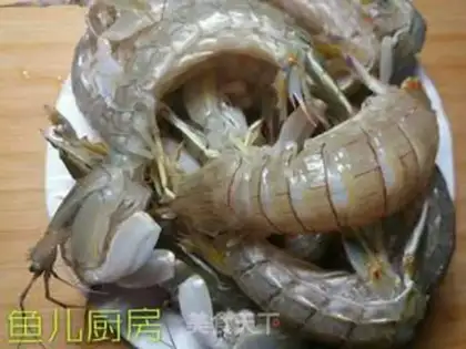 Make Pretzels peed on shrimp step 3
