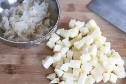 Make Apple silver ear step 1