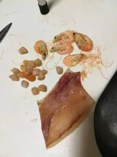 Make Squid rice step 1